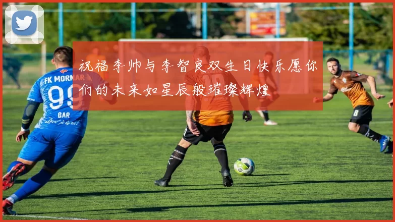 祝福李帅与李智良双生日快乐愿你们的未来如星辰般璀璨辉煌